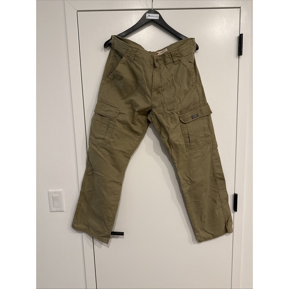 Wrangler Authentics Men's Beige Cargo Pants Size 32 x30